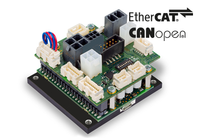 Comandi di posizionamento per motori DC ed EC con encoder