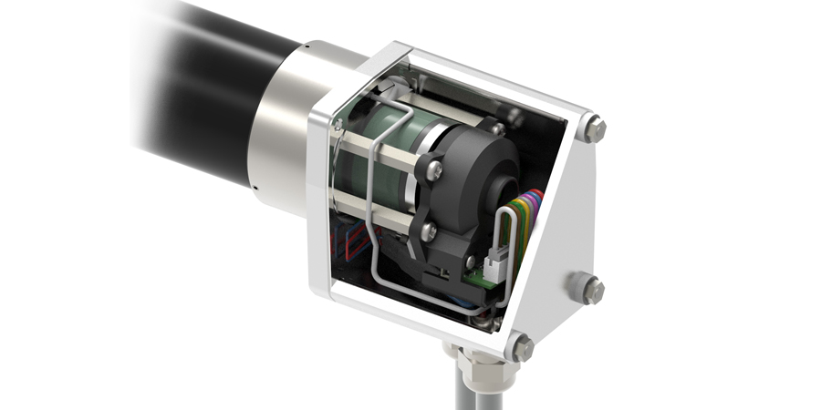 Encoder HEDL 9140, 500 impulsi, 3 canali, con Line Driver RS 422