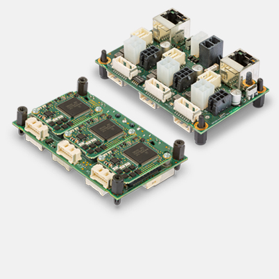 EPOS4 Compact 24/5 EtherCAT 3-axes, comando di posizionamento digitale, 5 A per ciascun asse, 10 - 24 VDC